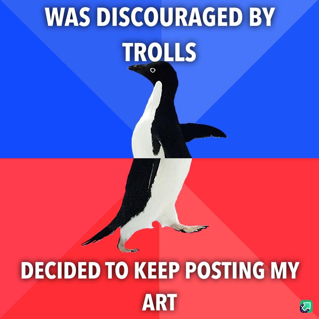 Initially discouraged, but keep posting.