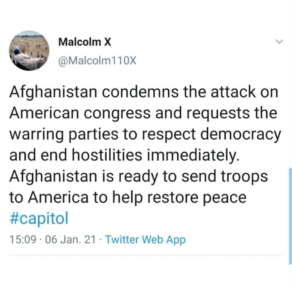 Solidarity statement from Afghanistan