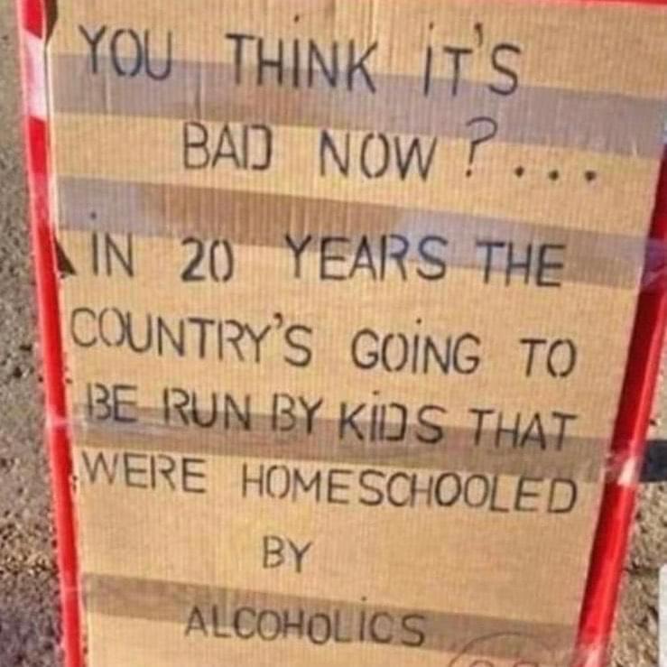 One beer, two beers, three beers, floor