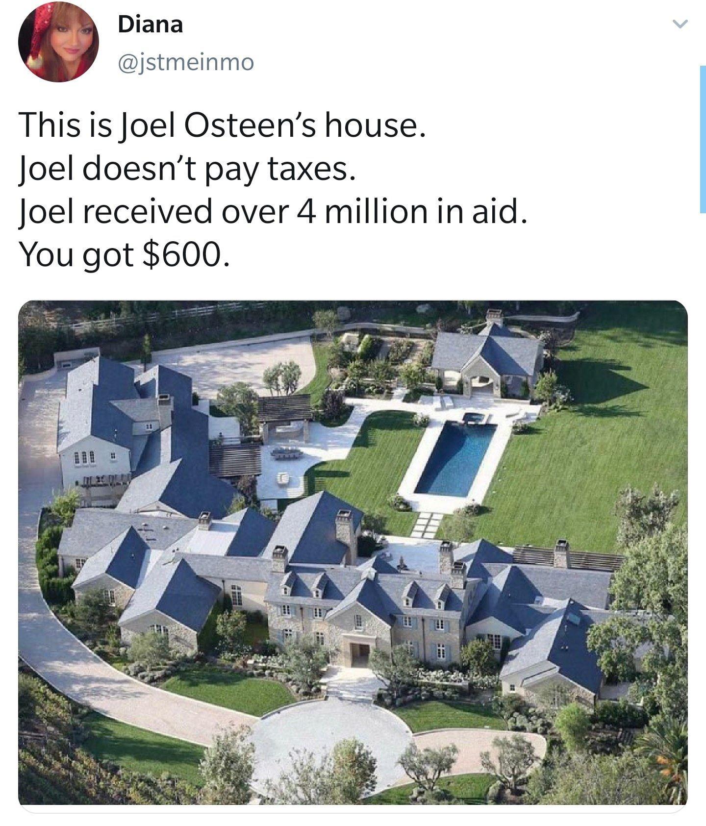 Church got $4 Million and you got $600....thank god!