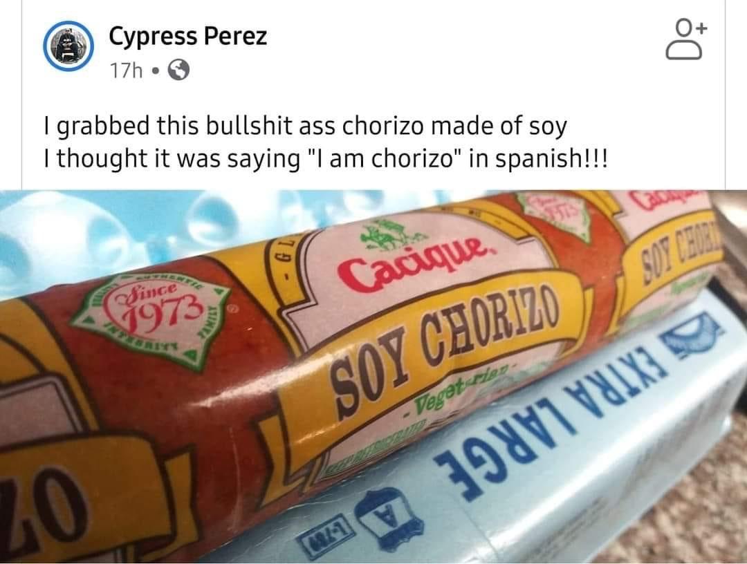 Sentient Chorizo