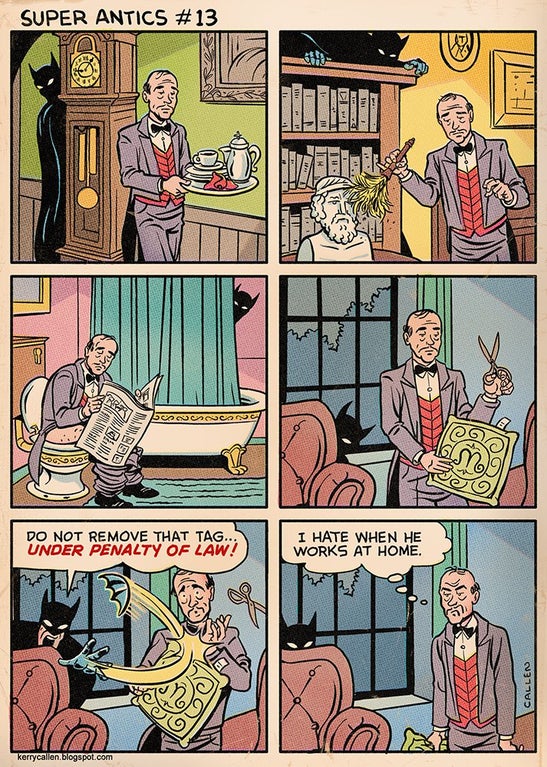 Wayne Manor Work From Home