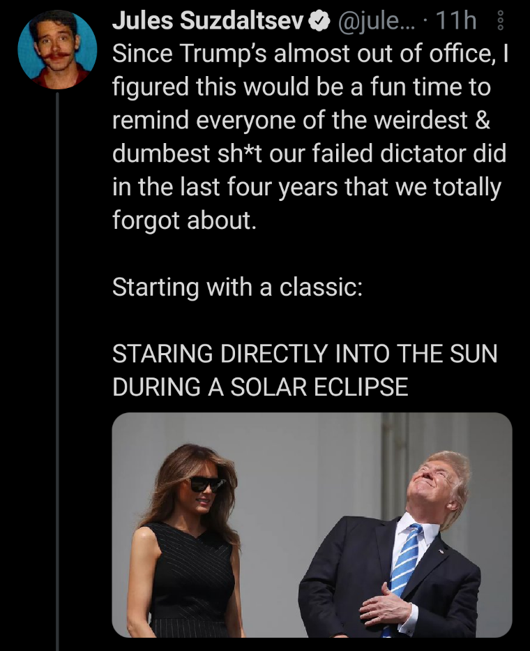 Refresh your memory (Trump Dump)