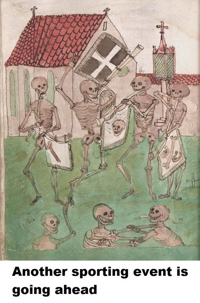 sporting events these days