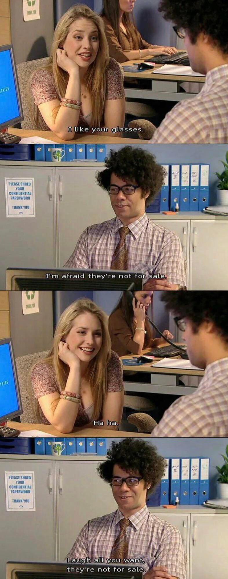 Moss understands my date game