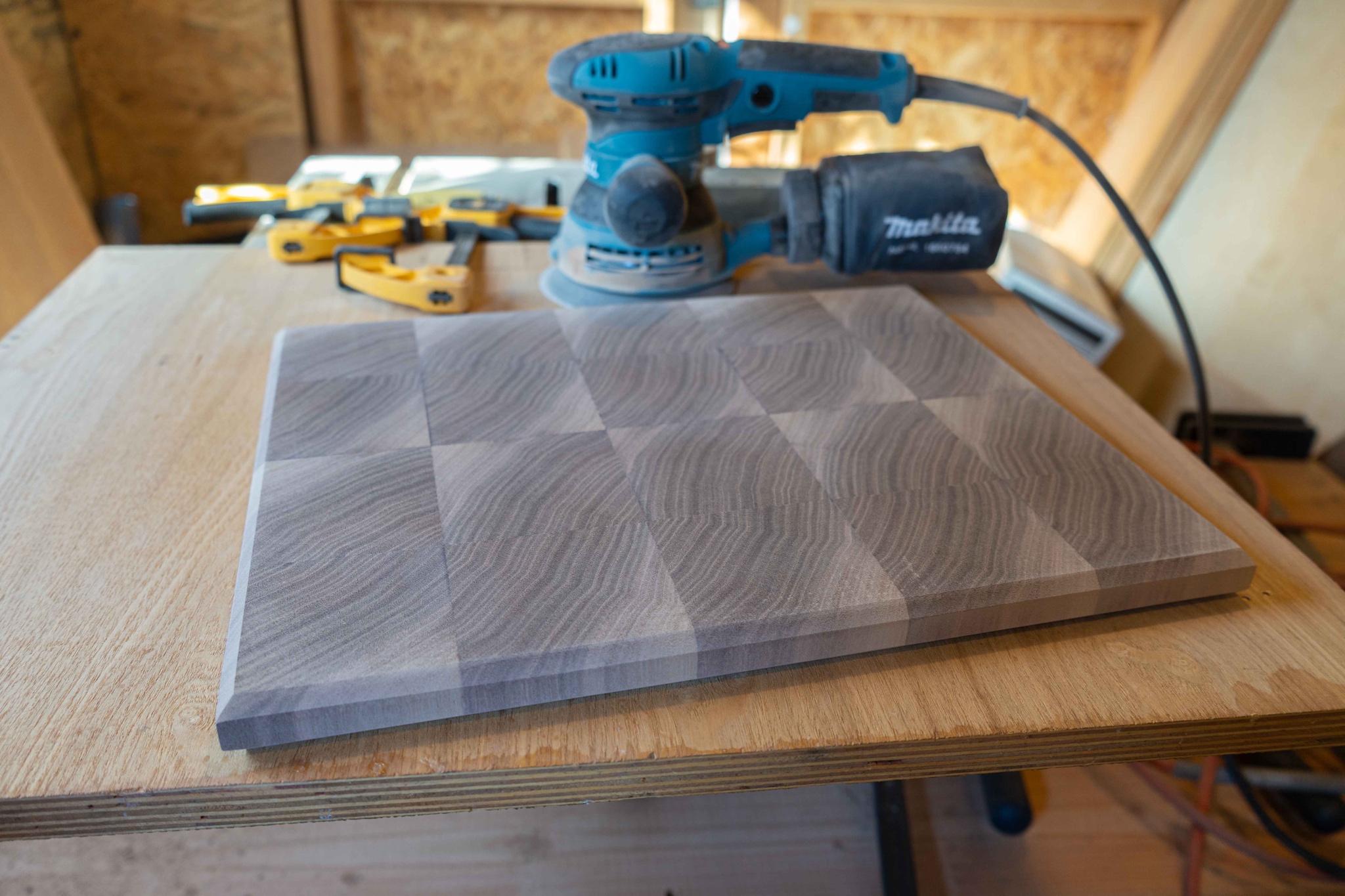 She wanted a cutting board for Christmas, so I gave it a shot.