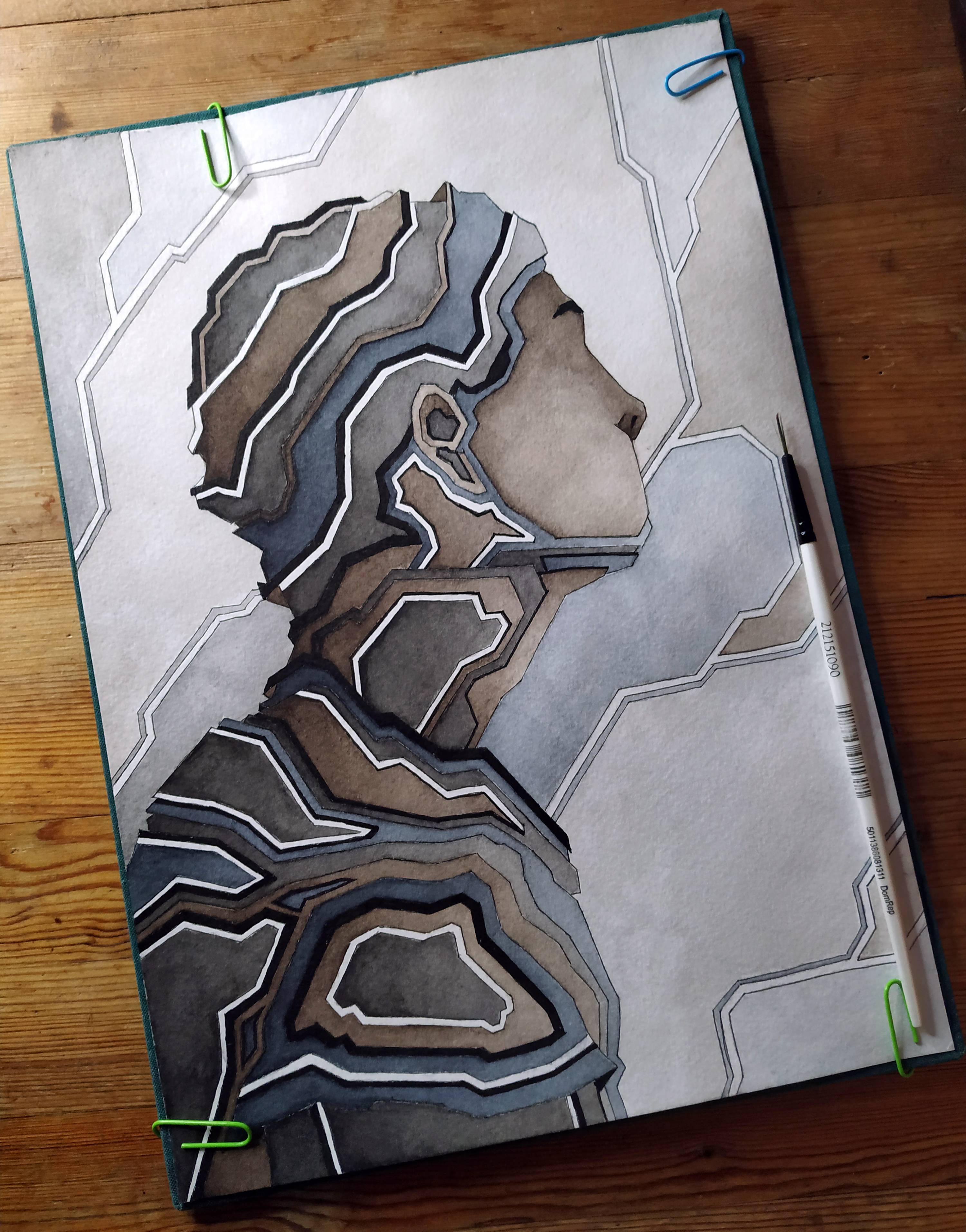 quarantine sucks and I painted this to kill the time