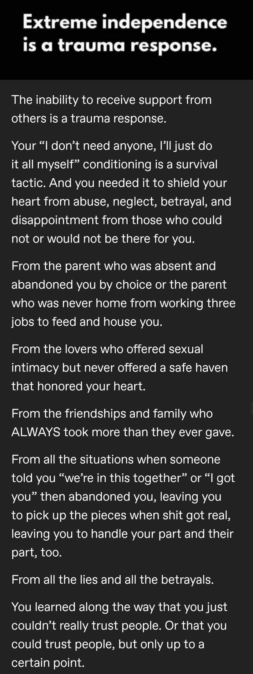 This hit hard for me.