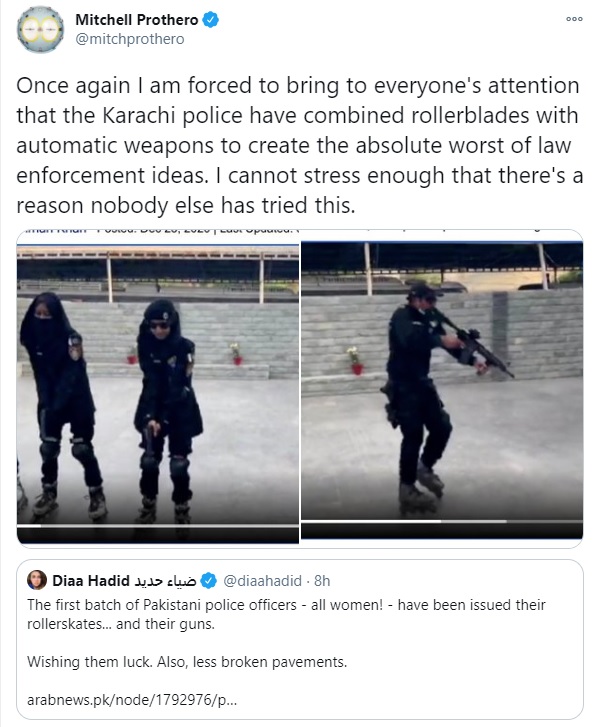 Well, internet.&nbsp; I give you "Skating Commandos"....&nbsp; holy lollerskates batman.