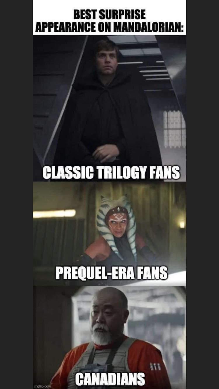 We all know who the real Star Wars fans are ??
