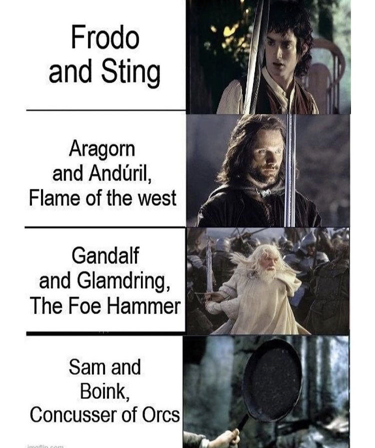 LOTR Day 2021 meme dump