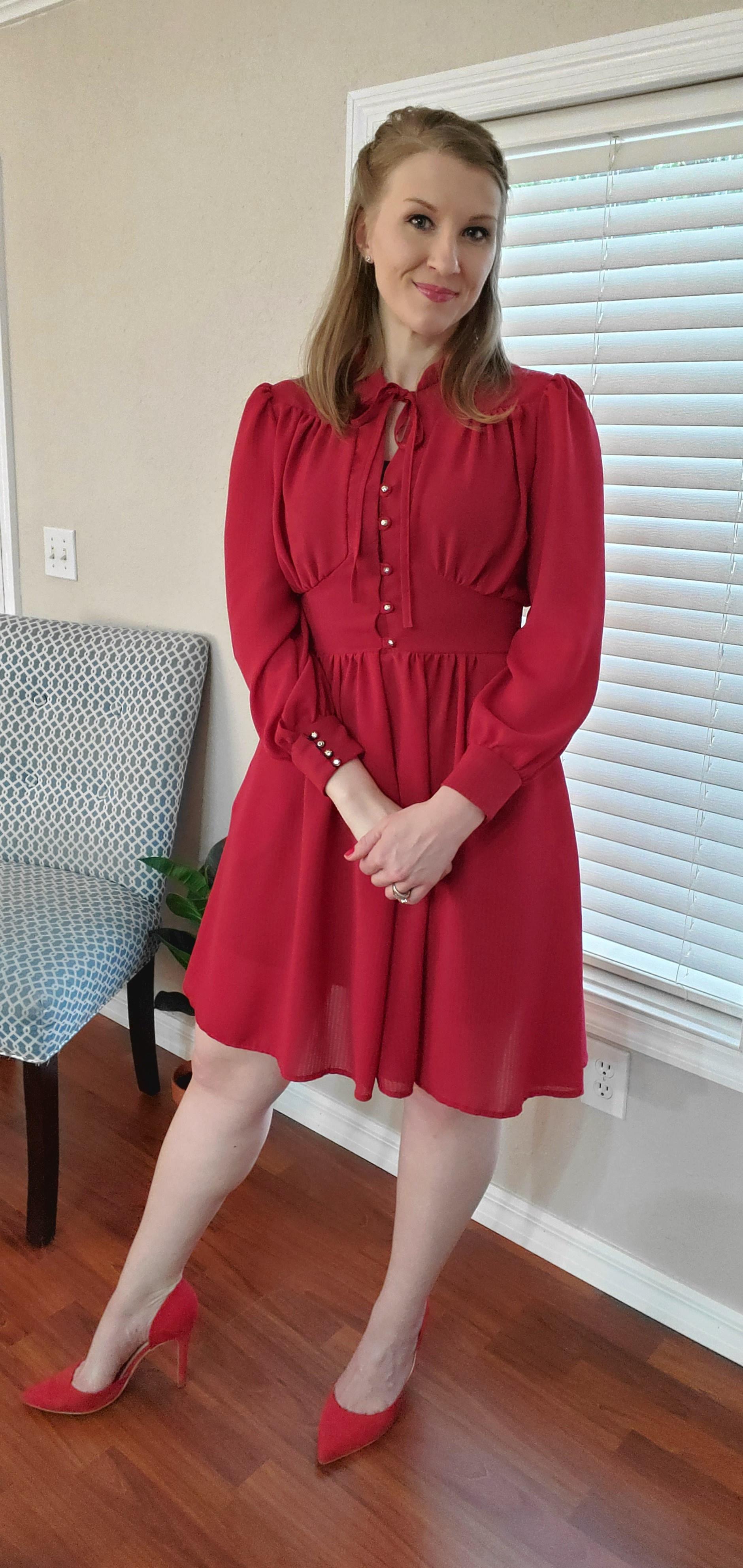 One of the dresses I made in 2020