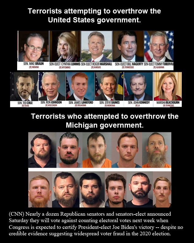 Some terrorists wear ties and makeup. &nbsp;&nbsp;