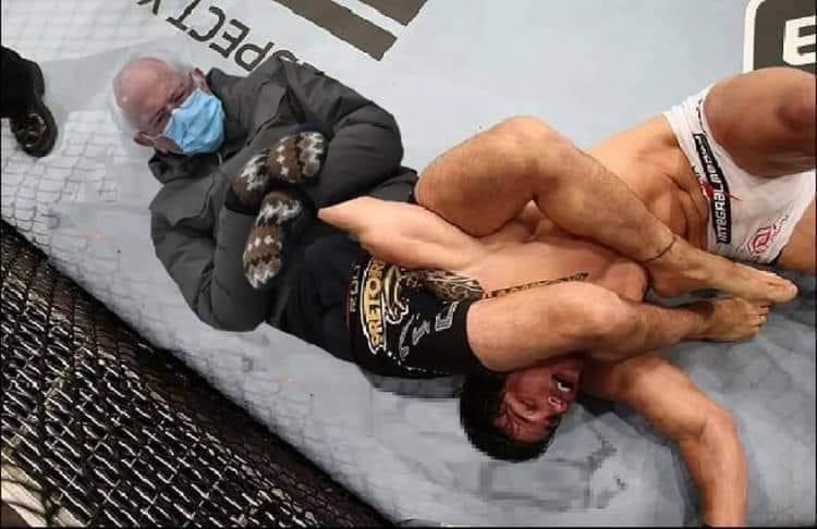 Once again I am asking you to tap out