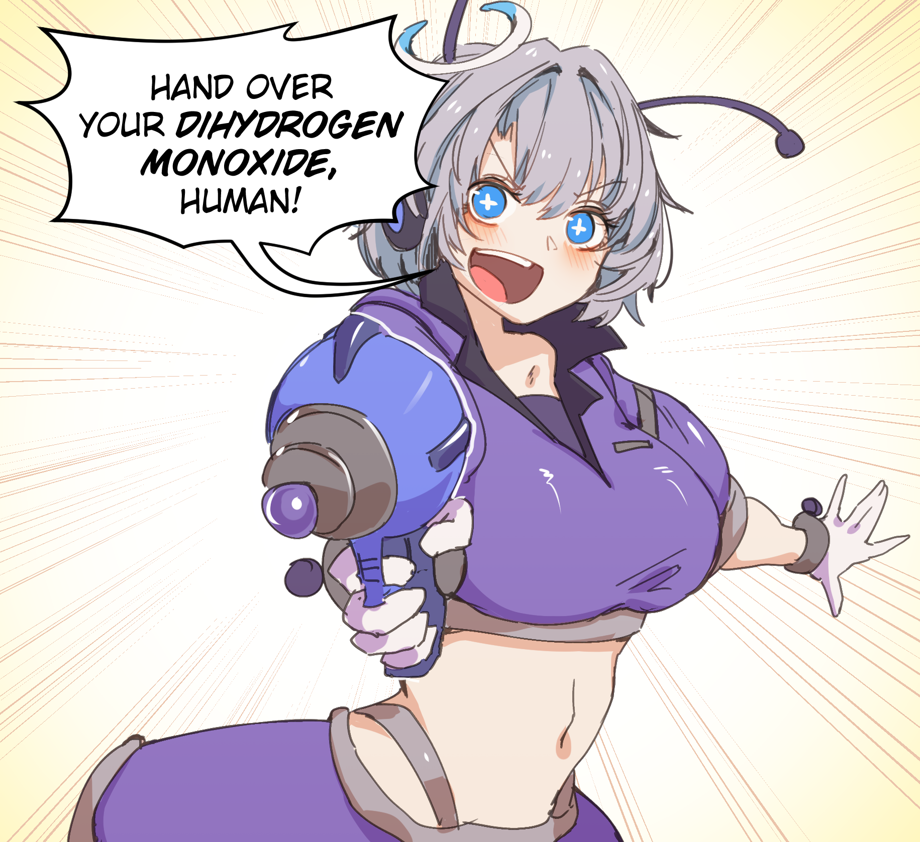 Alien Girl Visits Earth!