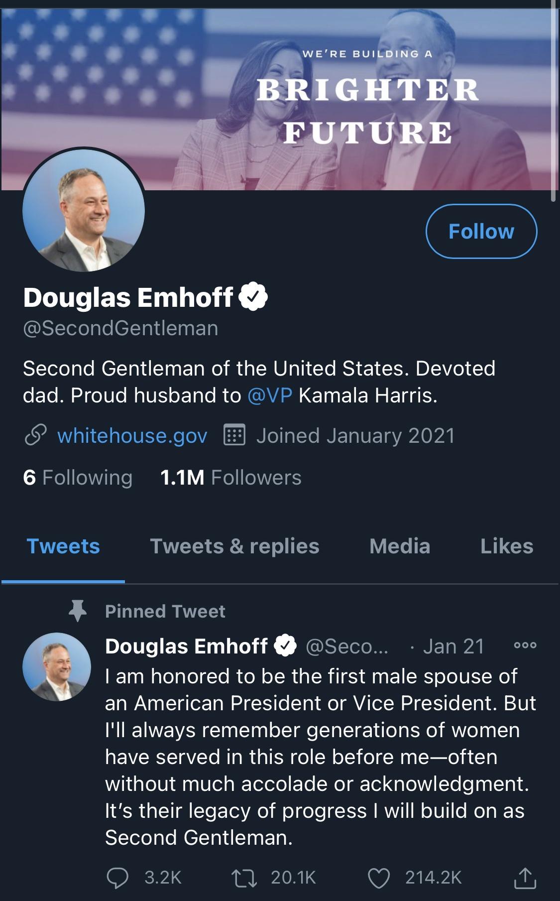 First Second Gentleman