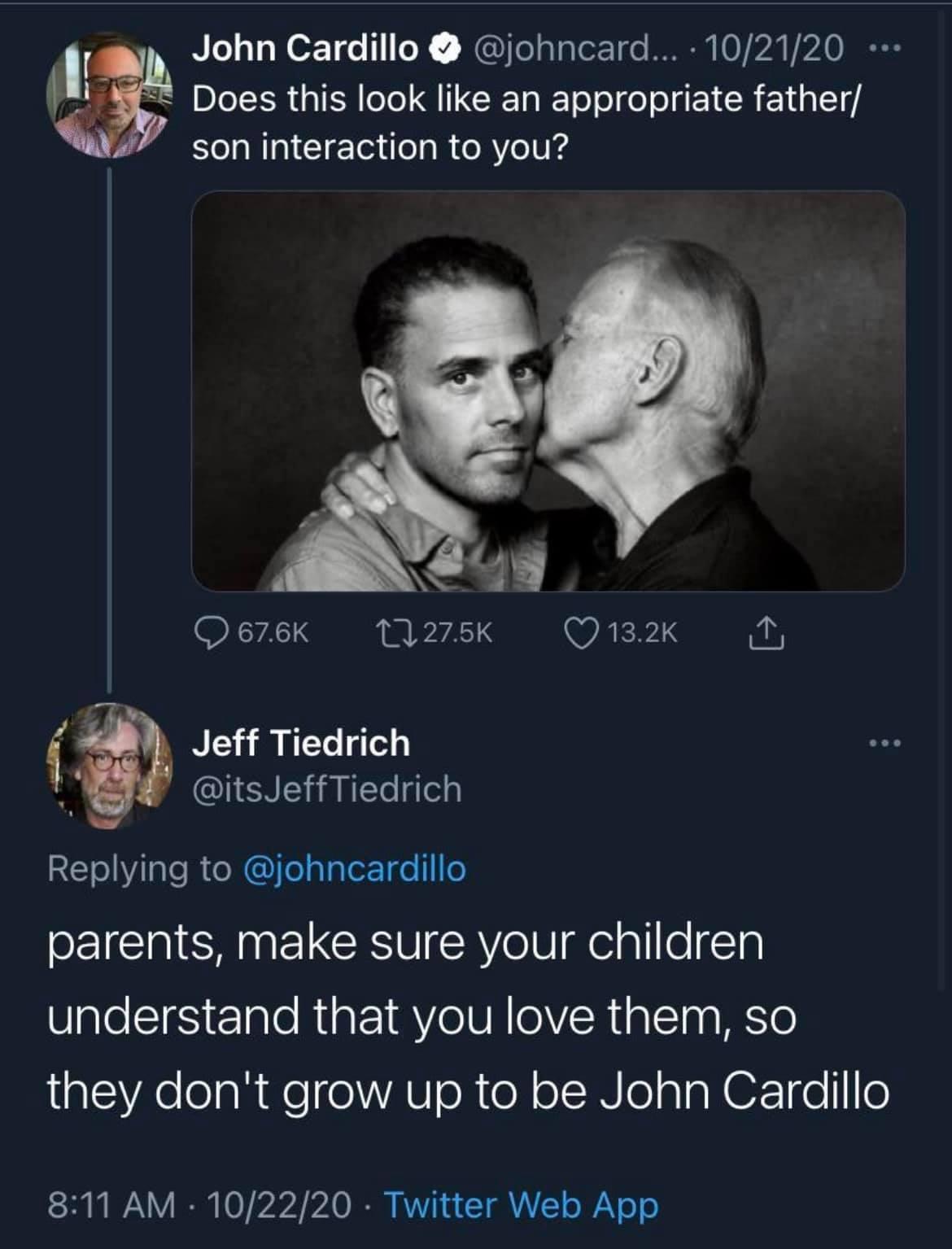 Imagine being this insecure