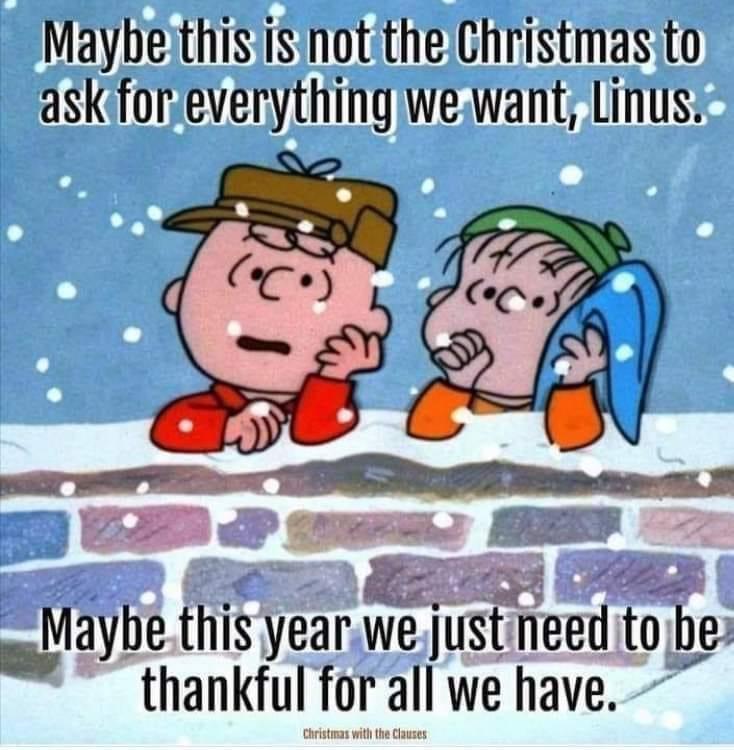 Trying to be thankful