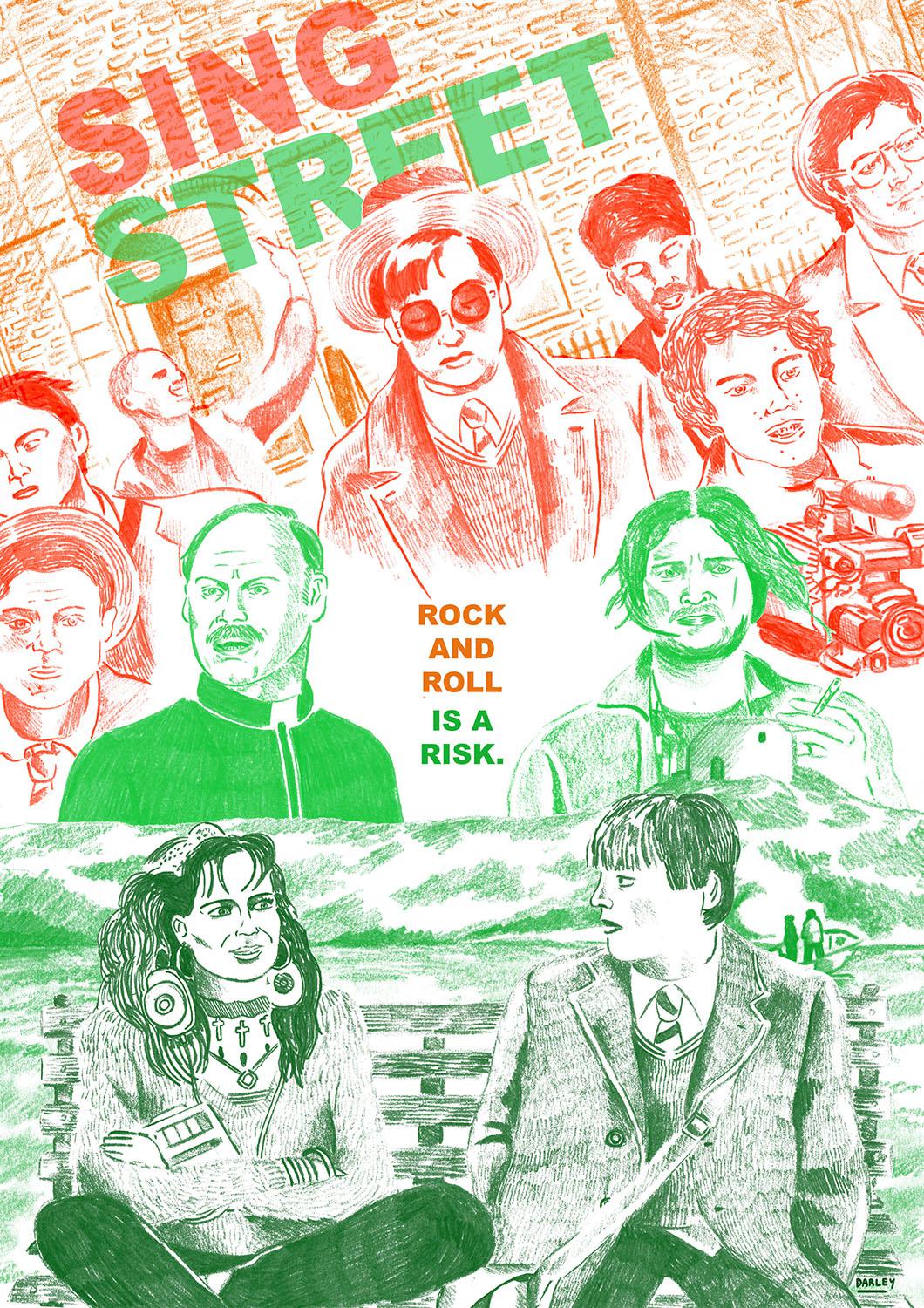 Sing Street (2016) Poster (OC)