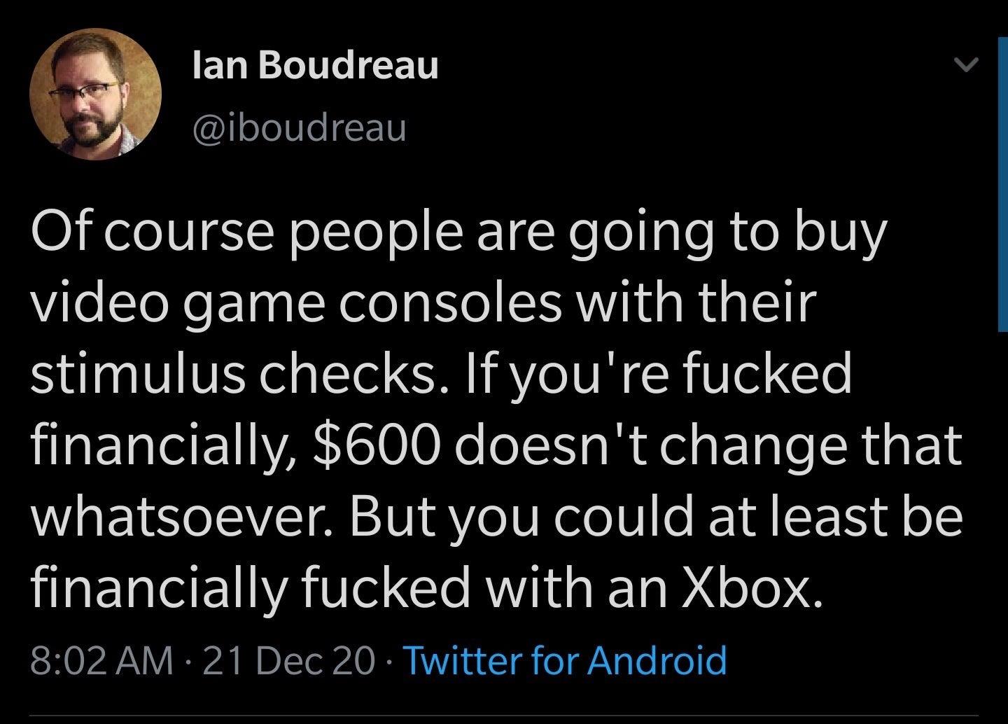 Until they shut off my electricity.