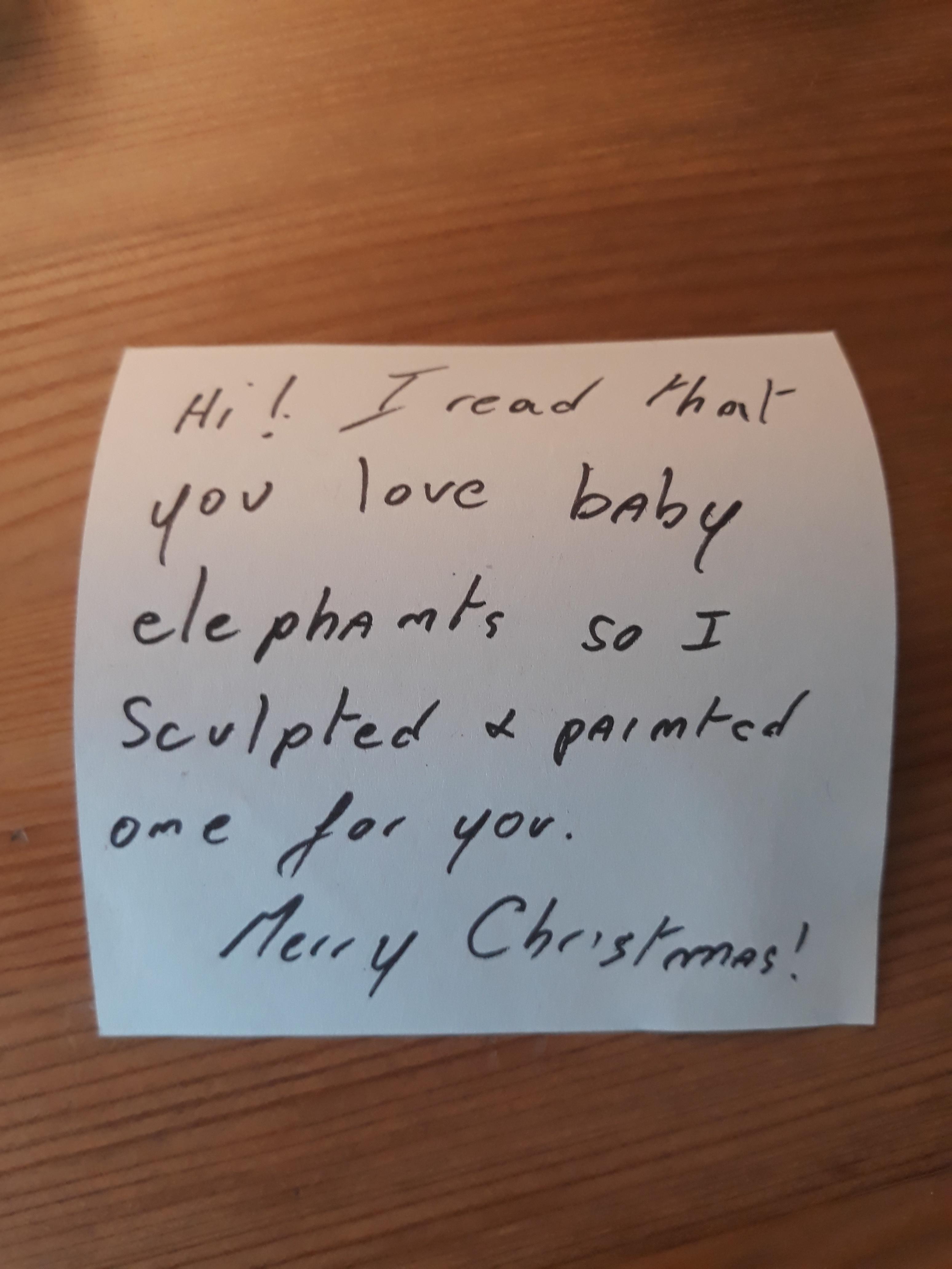 Thank you Secret Santa. Sharing your creativity with me is truly an amazing  gift.