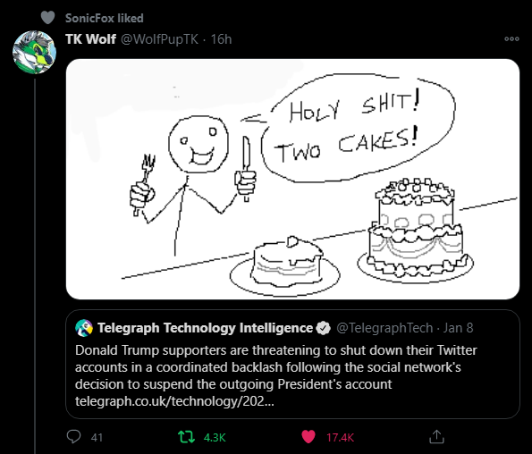 Well threaten me with a good time!