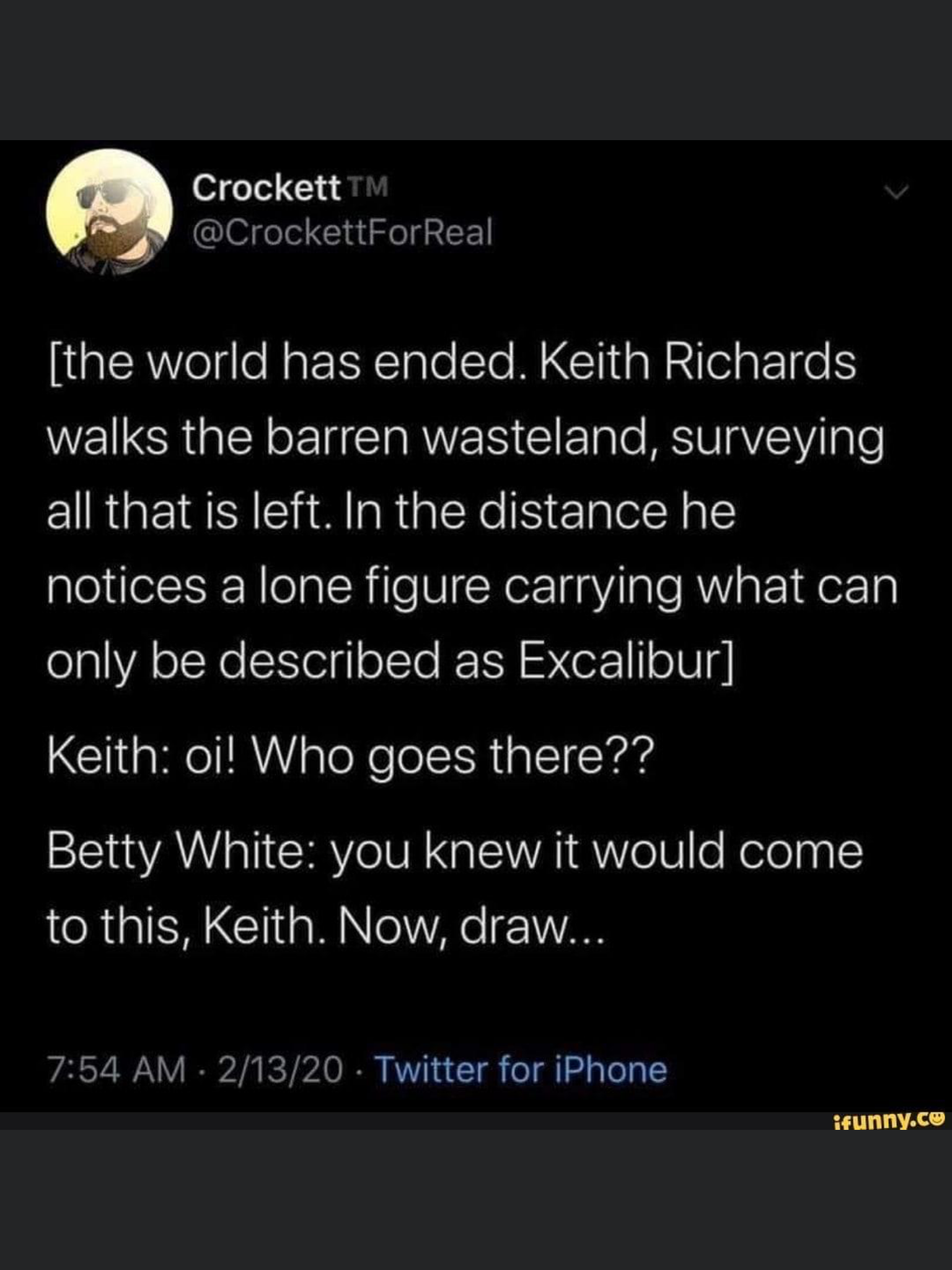 It&rsquo;s the end of the world