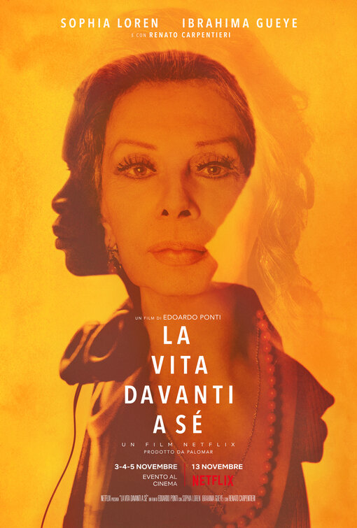 Poster for Sophia Loren's new film, 'The Life Ahead'