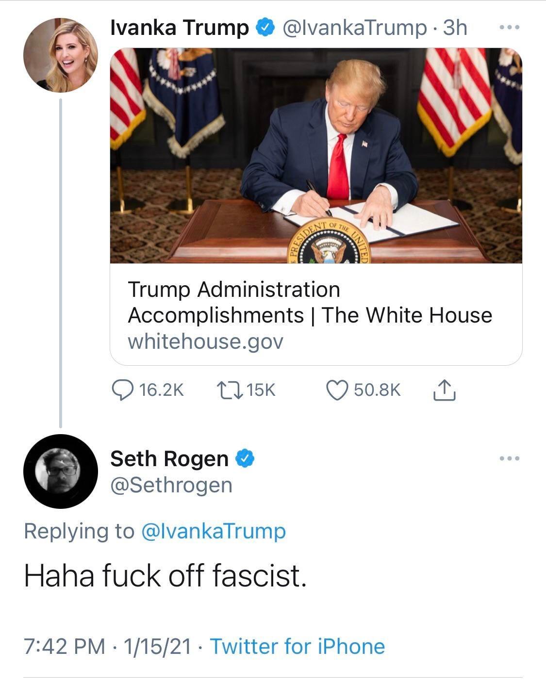 Haha fuck off fascist.