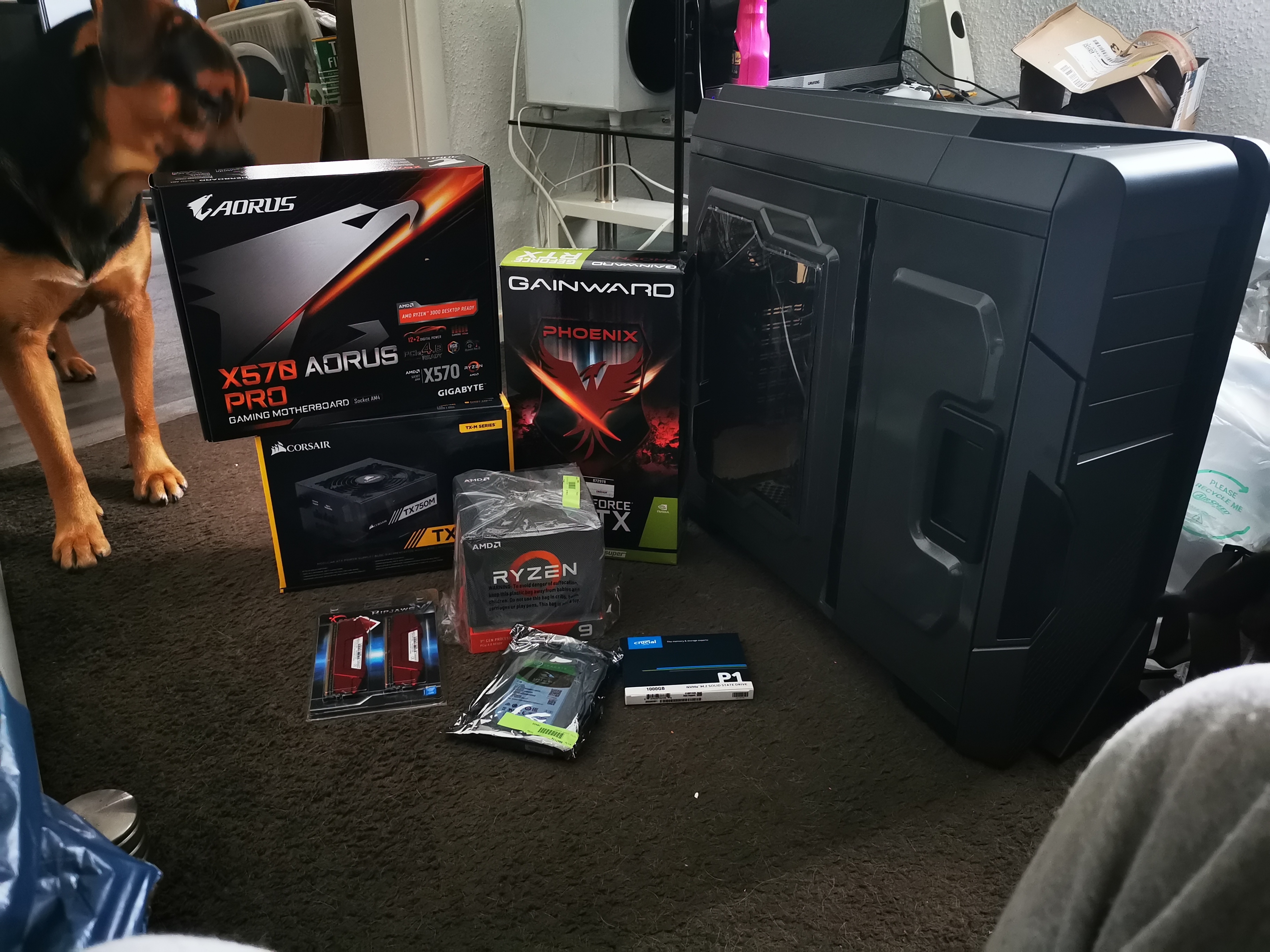 After more than 6 years of waiting (due to financial difficulties) I finally upgraded my 10 year old rig!