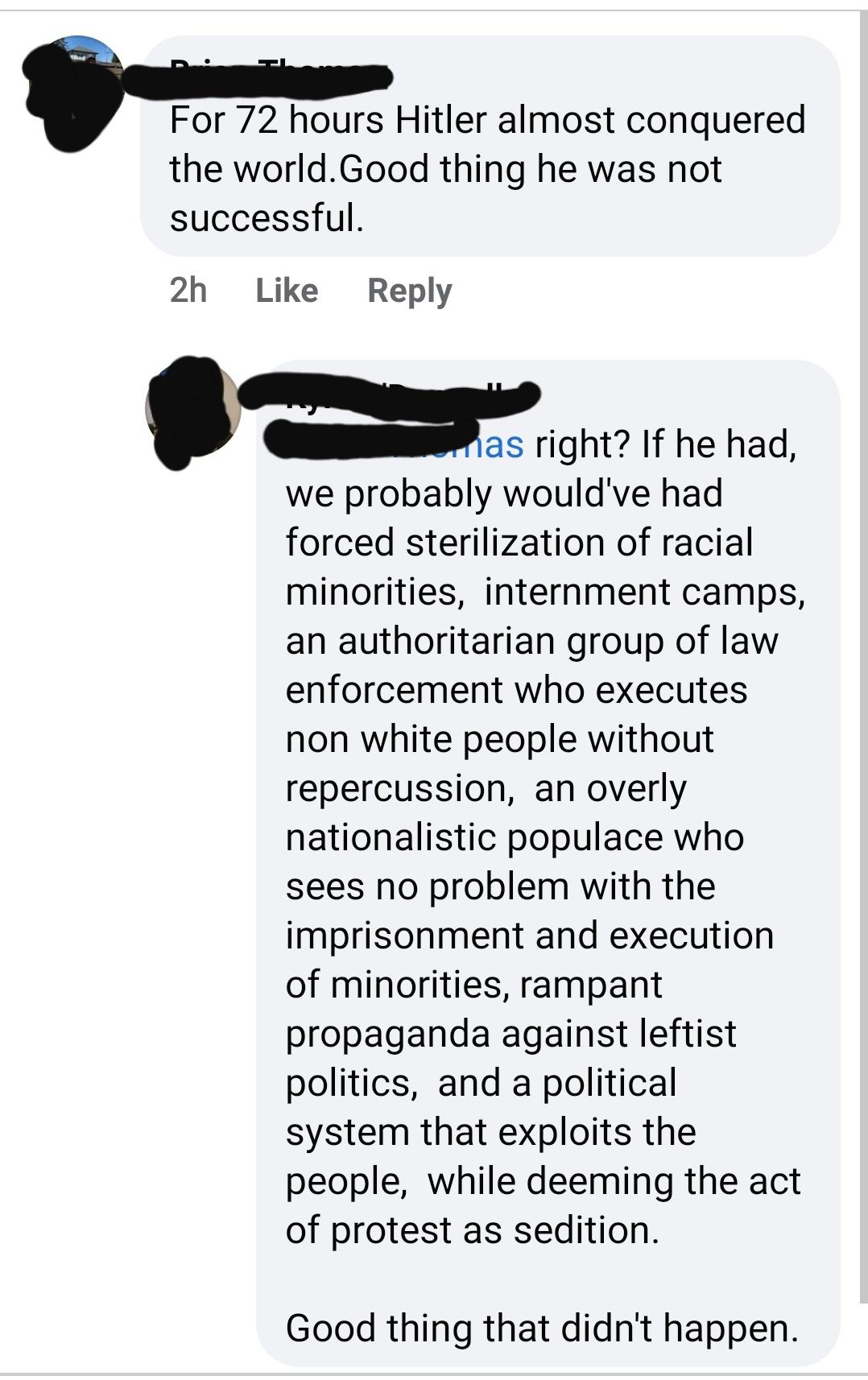 I just like to remind people of how close we are