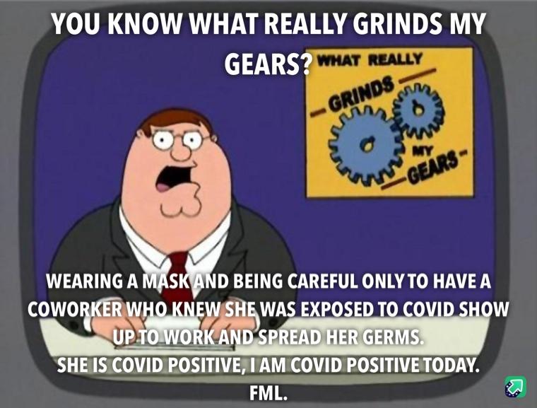 I tested positively toward positive.