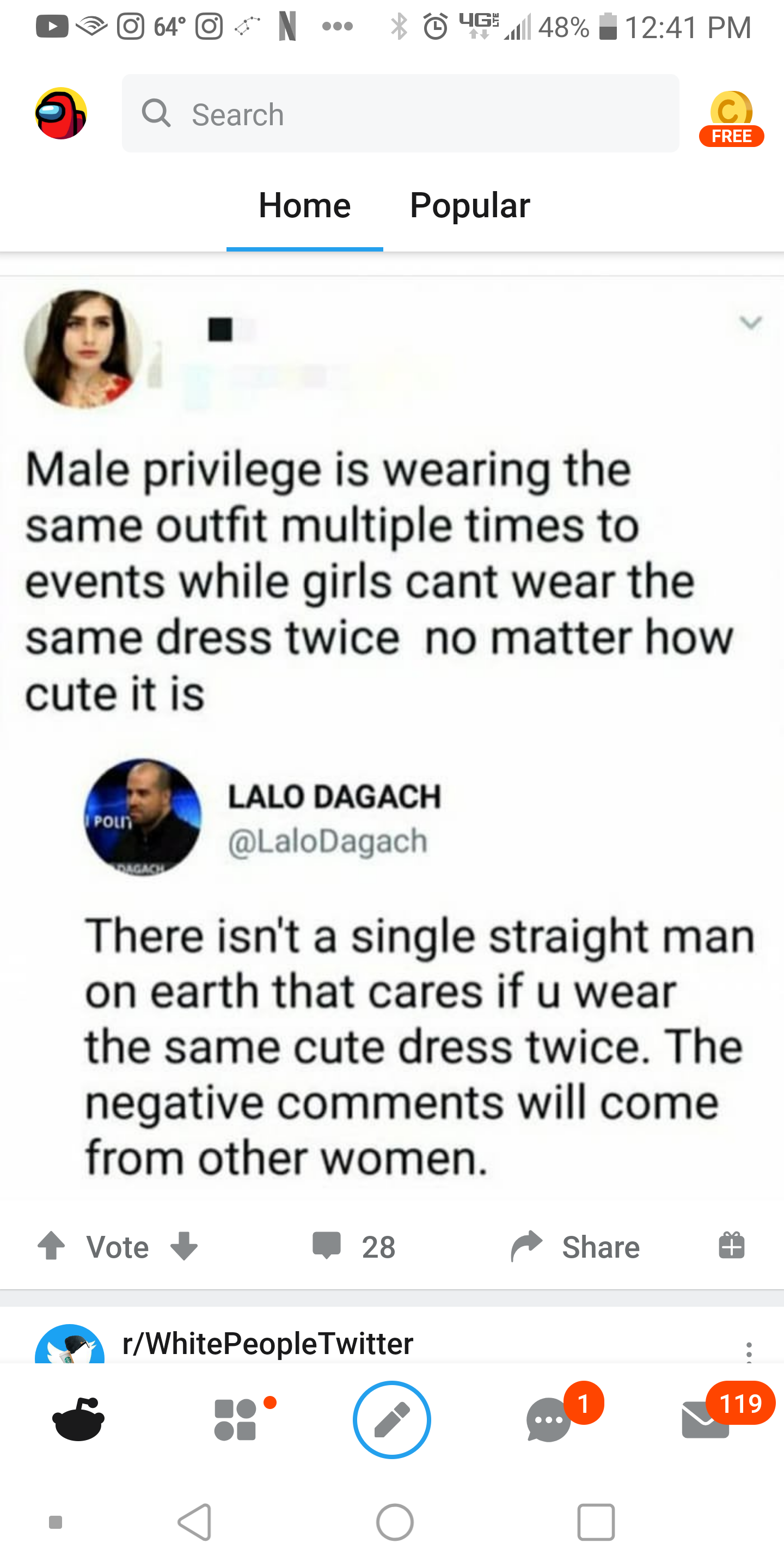 We really don't care about that stuff