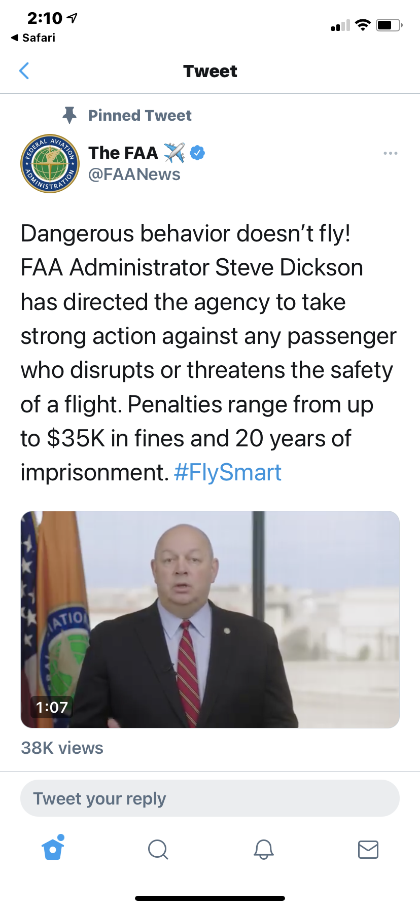 From the first offense, no more warning