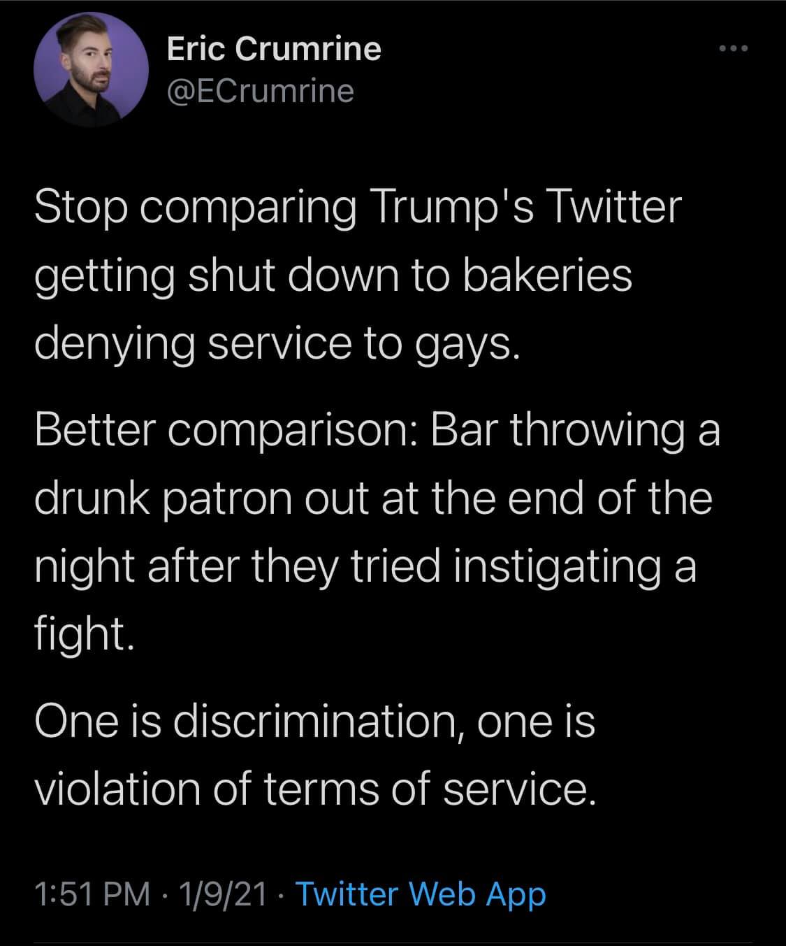 I actually prefer this metaphor