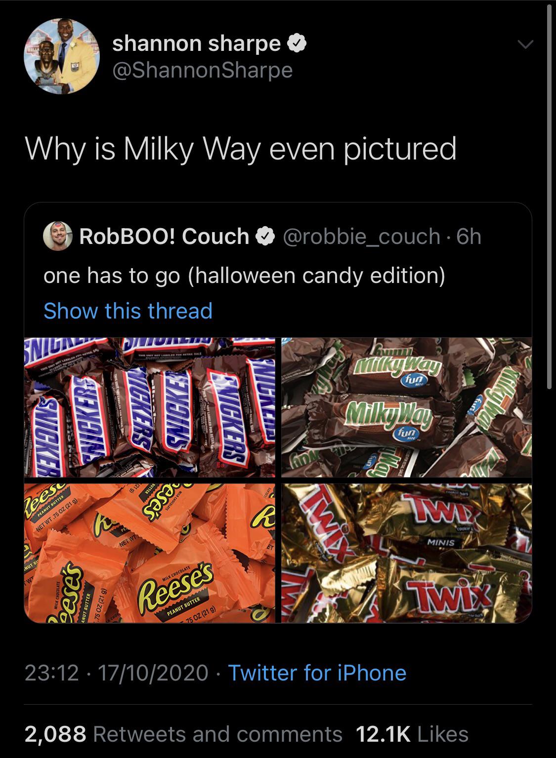 Milky Way gets so much disrespect