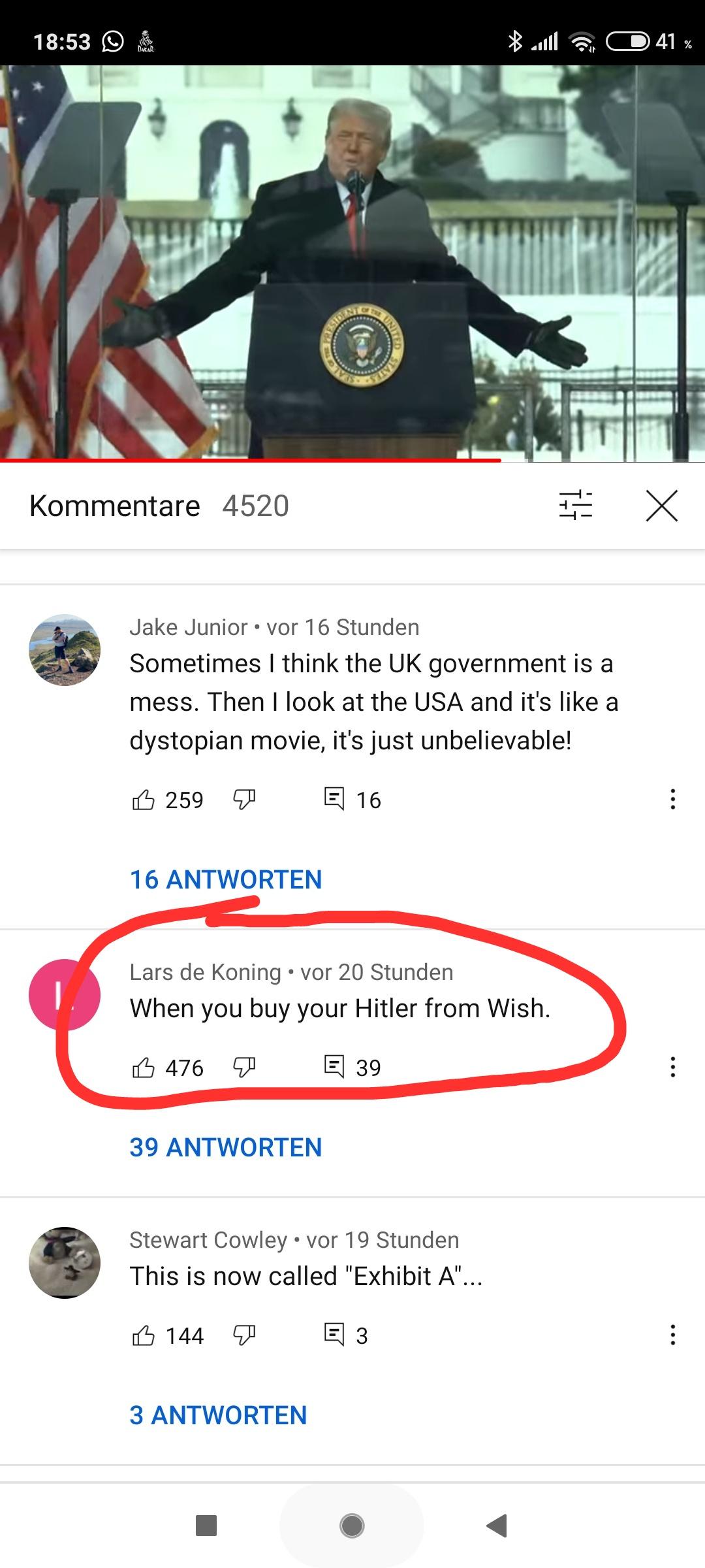 I love the comment sections.. ??&zwj;♂️?