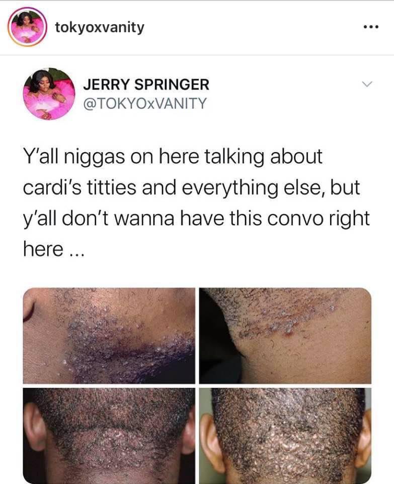 We having this convo men?