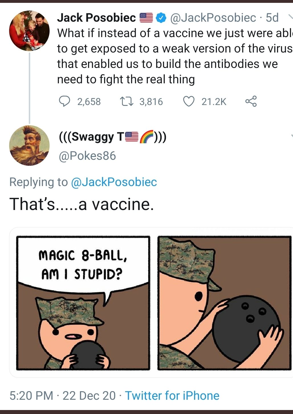 We've come full circle