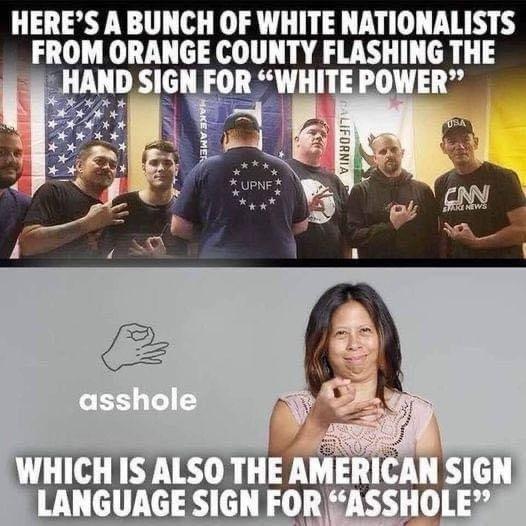White power (ring of...)