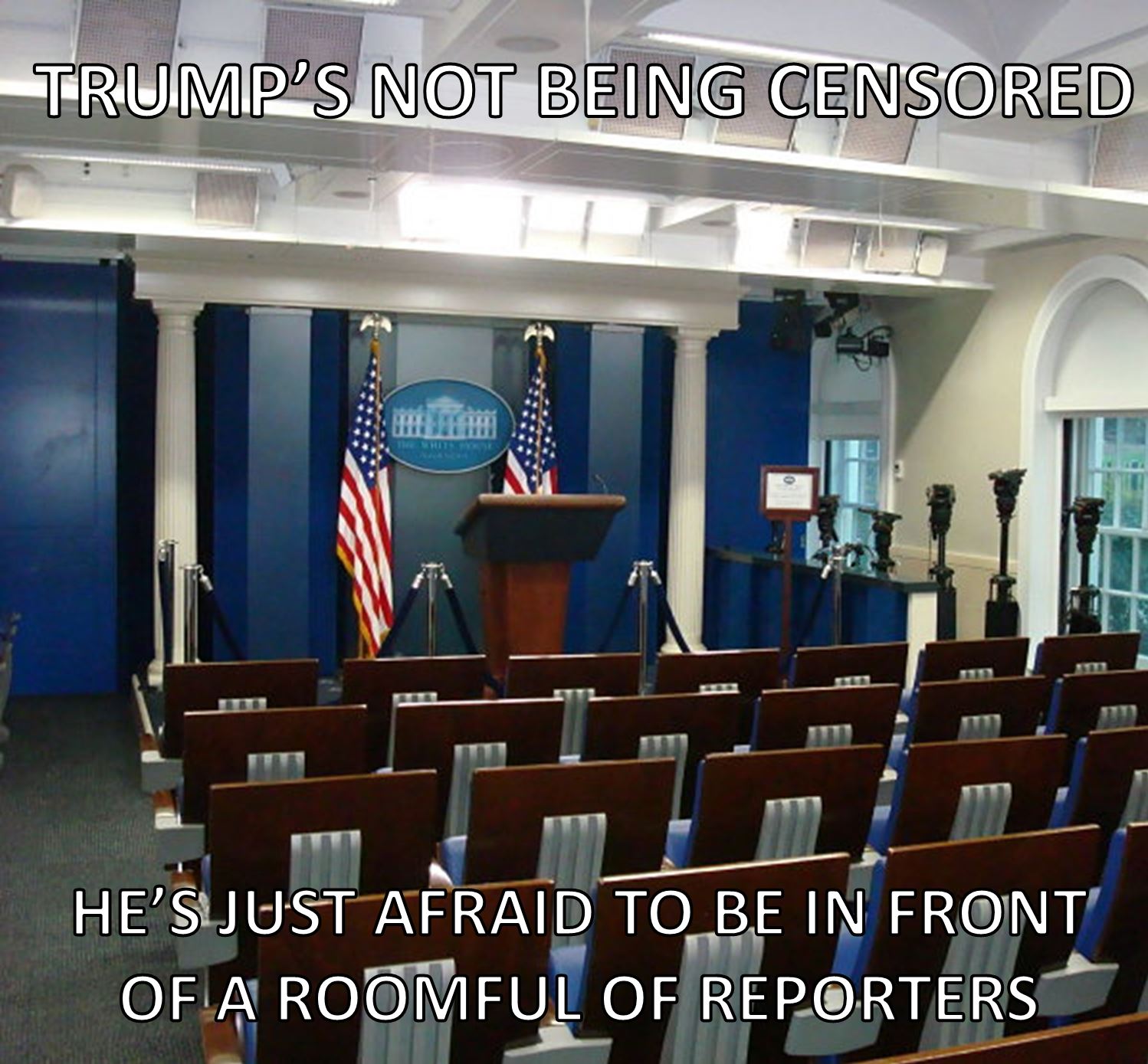 Presidents do NOT need social media to speak out