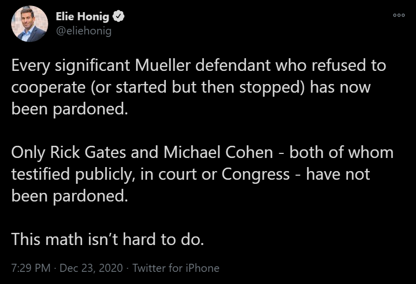 The corruption isn't exactly subtle