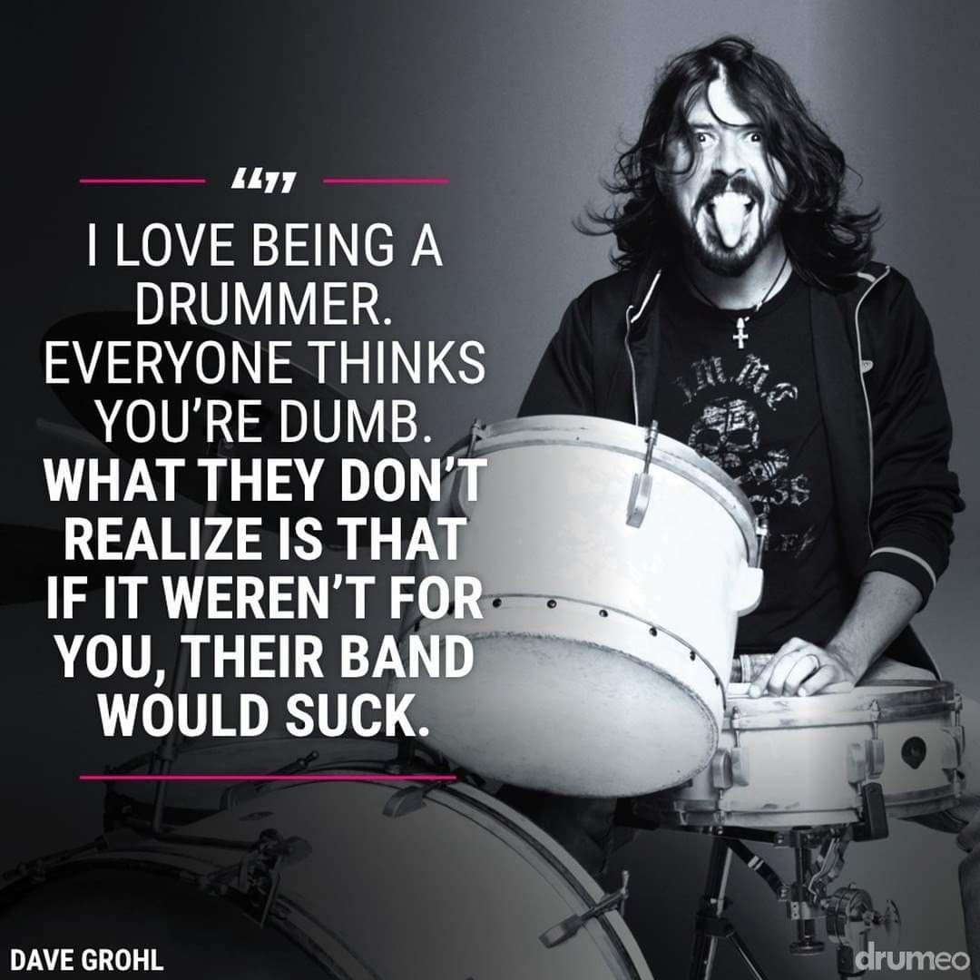 As a drummer, I agree with Dave