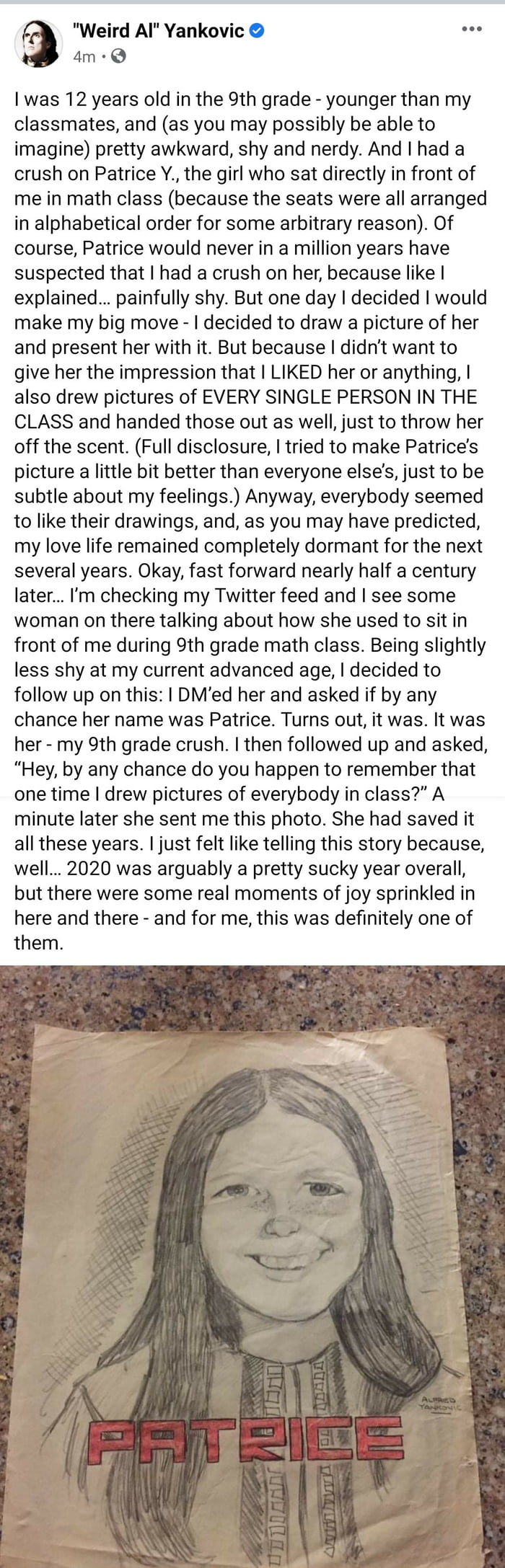 A life story from Weird Al