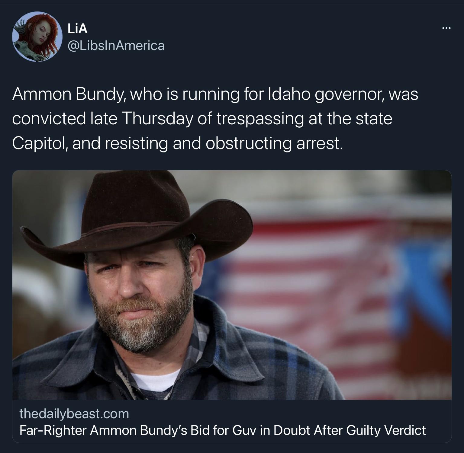 Convicted insurrectionist is running for Idaho governor? Really?