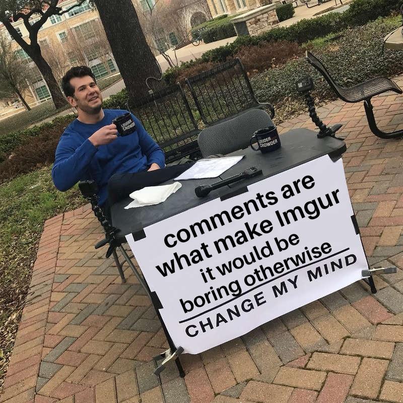 I think the comment are the best part