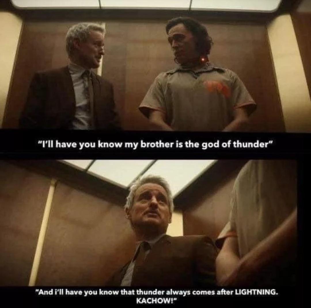 Y'all having way too mutch fun with that show.