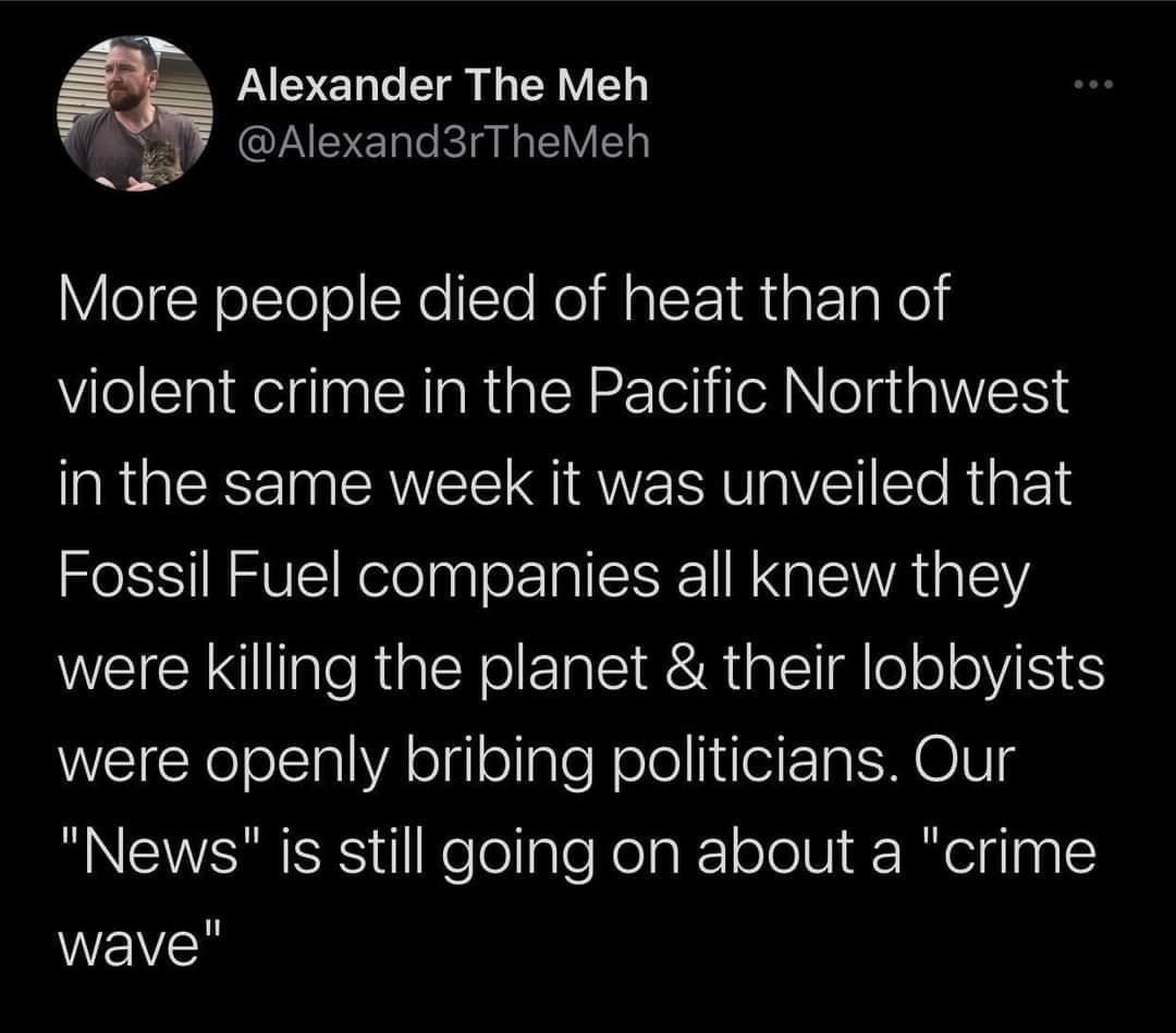 Fossil Fuel industry knew for decades...