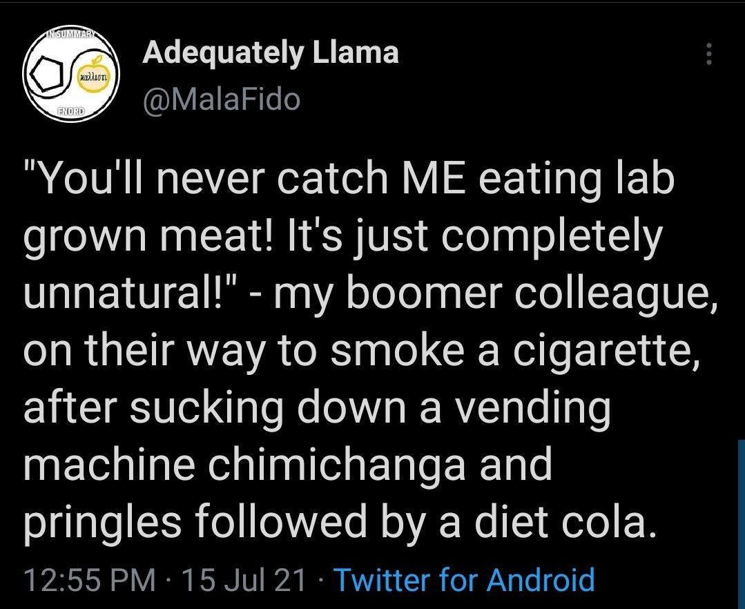 All-Natural, certified Organic Stupidity.