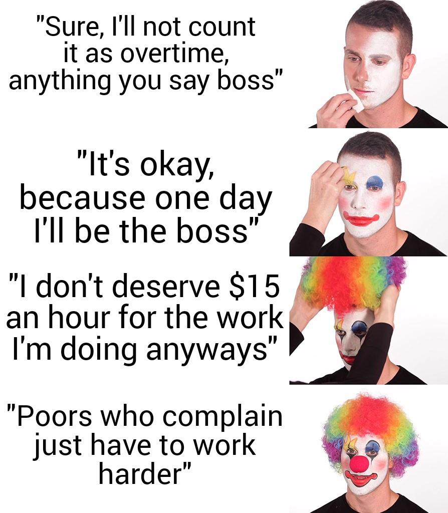 Tighten my boot straps like Bezos.